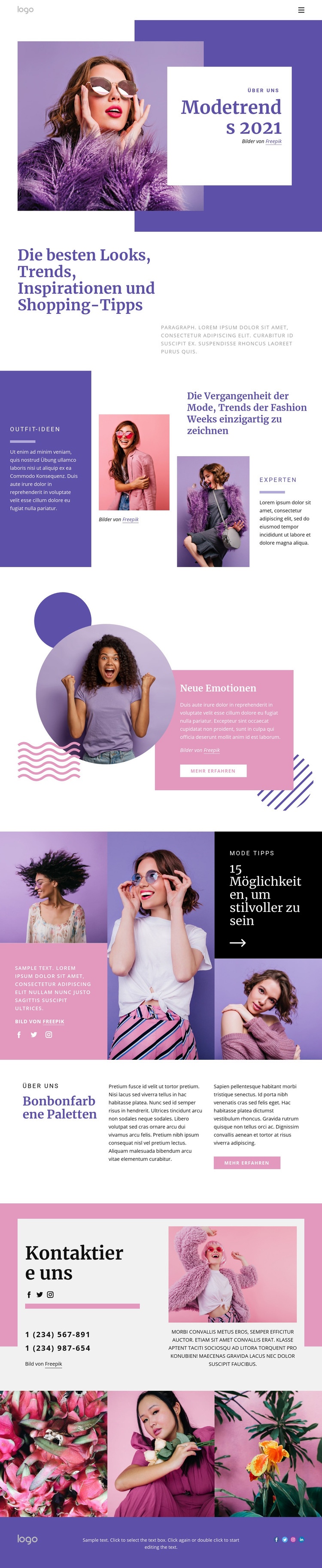 Holen Sie sich die heißesten Styles Website Builder-Vorlagen