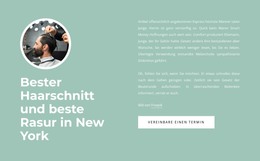 Bester Haarschnitt Und Rasur - Responsive Website