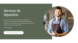 Réparation De Meubles - Créateur De Site Web Par Glisser-Déposer