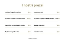 Taglia E Rade Il Prezzo - Ispirazione Per Il Mockup Del Sito Web