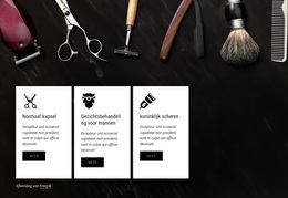 Multifunctioneel WordPress-Thema Voor Professionele Kapperszaak