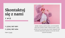 Najfajniejszy Skontaktuj Się Z Nami - Projekt Strony Internetowej