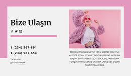 En Havalı Bize Ulaşın Bloğu - Çok Amaçlı WordPress Teması