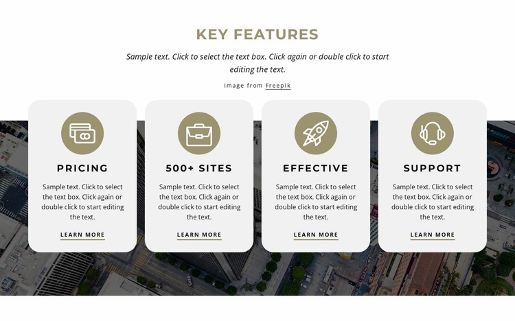 300+ features of Nicepage Website Design