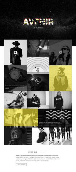 Responsieve HTML Voor Avenir