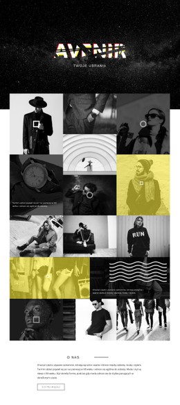 Avenir Szablon HTML5 I CSS3