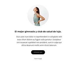 Gimnasio Y Club De Salud De Lujo - Tema Exclusivo De WordPress