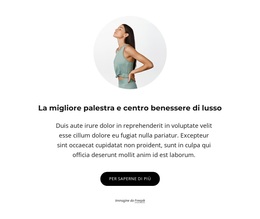 Palestra E Centro Benessere Di Lusso - Tema WordPress Esclusivo