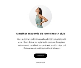 Ginásio De Luxo E Health Club