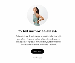 Product Designer For Luxury Gym And Health Club