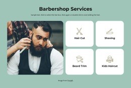 Multipurpose Wysiwyg HTML Editor For Barbershop Service