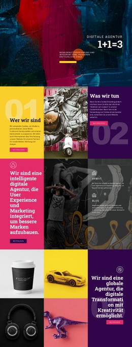 Graffiti Als Kunst - Inspiration Für Website-Design