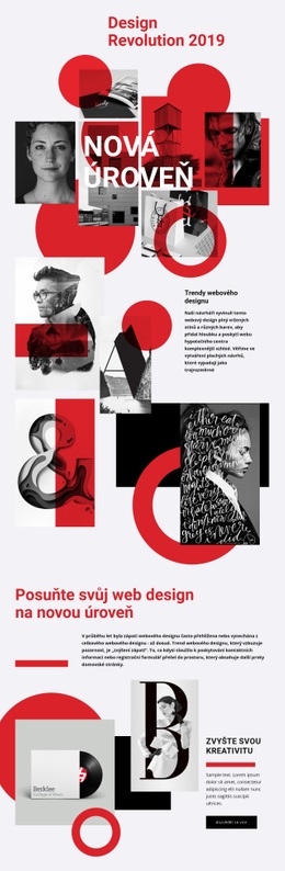 Objevování úrovní umění Šablony