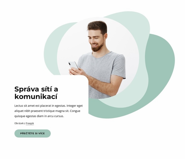 Správa sítí a komunikací Šablona CSS