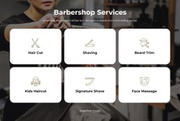 Website Design For Barbershop Services