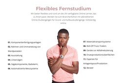 Auf Punkte Über - HTML-Websitevorlage