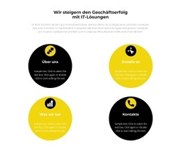 Unsere Ziele Und Pläne – Kostenlose HTML5-Vorlage