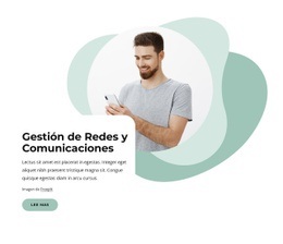 Gestión De Redes Y Comunicaciones - Creador De Sitios Web Moderno