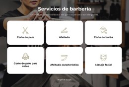 Diseño De Sitio Web Para Servicios De Barbería