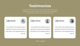 Testimonios Sobre Nuestros Servicios De Barbería - Diseño De Una Página