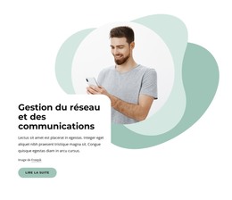 Gestion Du Réseau Et Des Communications – Téléchargement Du Modèle HTML