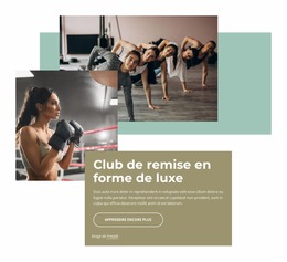 Extensions Joomla Pour Expérience De Remise En Forme De Luxe