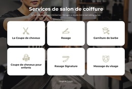 Services De Salon De Coiffure