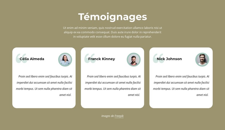 Témoignages sur nos services de barbier Thème WordPress