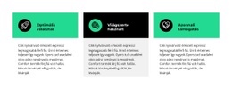 Mivel Dolgozunk Sablon HTML CSS Reszponzív