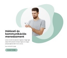 Hálózati És Kommunikációs Menedzsment - Egyoldalas Sablon