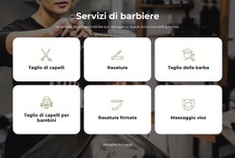 Servizi Di Barbiere - Miglior Design Del Sito Web