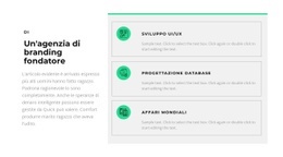 Creazione Di Una Linea Di Business - Design Moderno Del Sito