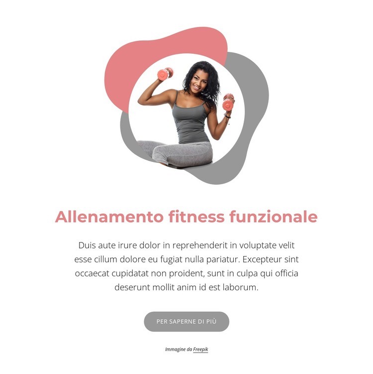 Allenamento funzionale certificato Progettazione di siti web