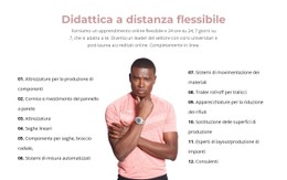 Su Punti Circa Modello Di Pagina Di Destinazione