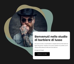 Studio Del Barbiere - Modello Di Pagina HTML