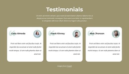 Testimonials About Our Barbering Services Google Fonts