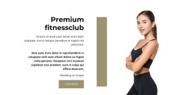 Premium Sportclub - HTML Website Builder