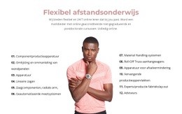 Op Punten Over - Gratis Websitemodel