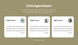 Getuigenissen Over Onze Kappersdiensten Website-Ontwerp