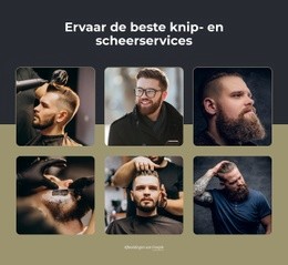 Kapsels, Hete Handdoek Scheren, Baard Trimmen