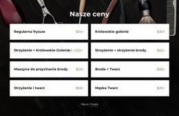 Ceny W Naszym Salonie Fryzjerskim - Darmowe Szablony