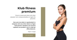 Projekt HTML Dla Klub Sportowy Premium