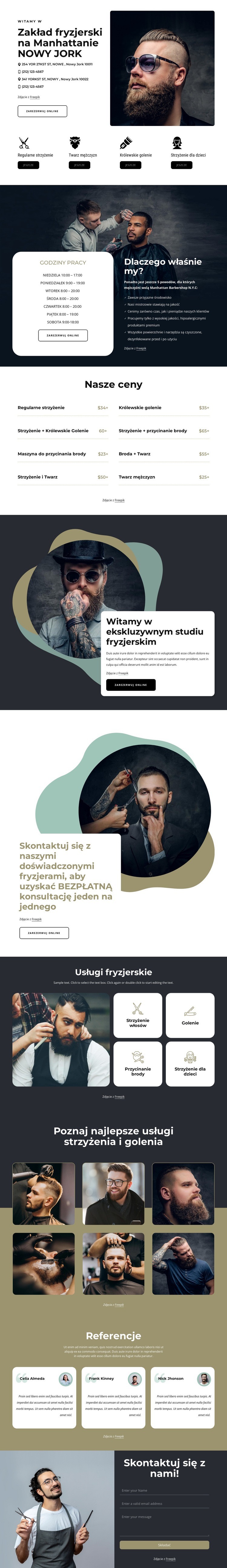 Wysokiej jakości usługi pielęgnacyjne Szablon HTML5