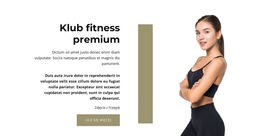 Klub Sportowy Premium - Szablon Kreatora Stron Internetowych