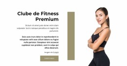 Clube Desportivo Premium - HTML Website Builder