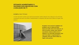 Projeto Arquitetônico - Design De Site Responsivo