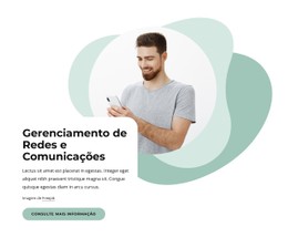 Gerenciamento De Redes E Comunicações Site Responsivo