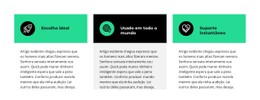 Com O Que Trabalhamos Modelo HTML CSS Responsivo