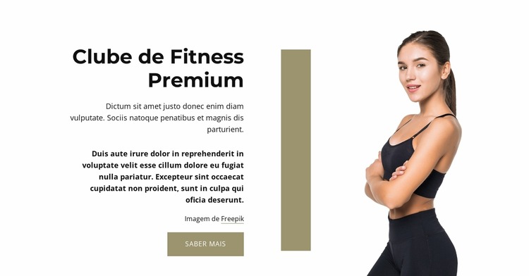 Clube desportivo premium Template Joomla