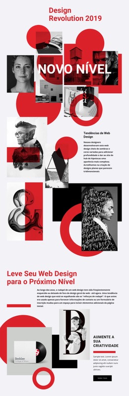 Descobrindo níveis de arte Landing Pages